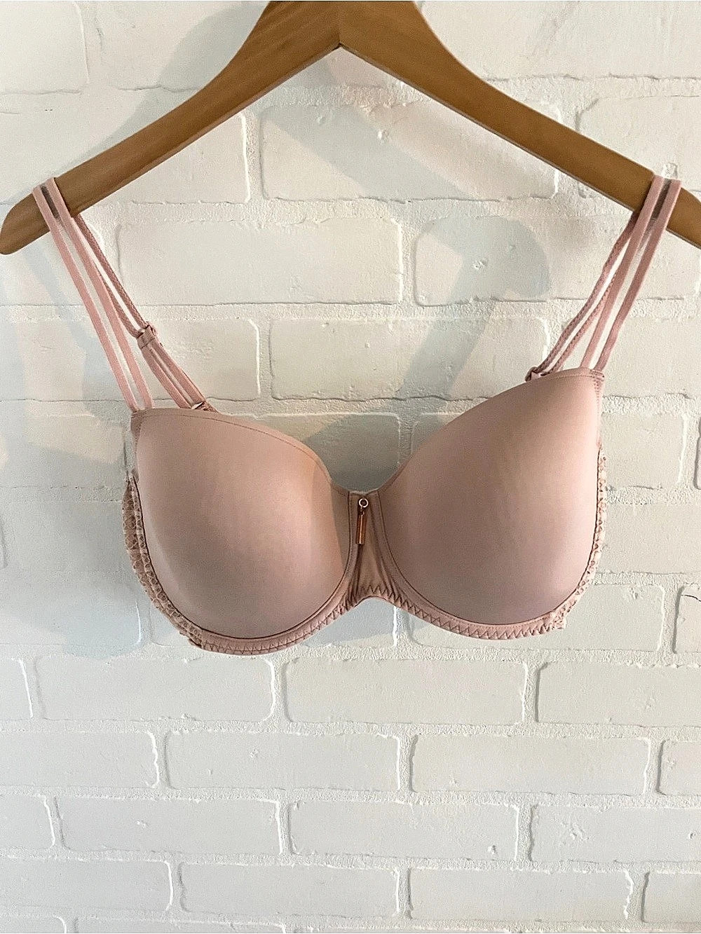 PrimaDonna Twist East End Powder Rose Padded Underwire Bra US 34DDD F